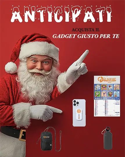 Scopri i nostri gadget pubblicitari. Scegli il tuo gadget natalizio personalizzato.